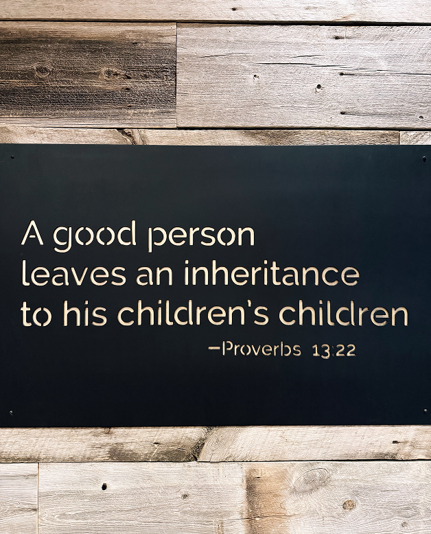Proverbs 13:22