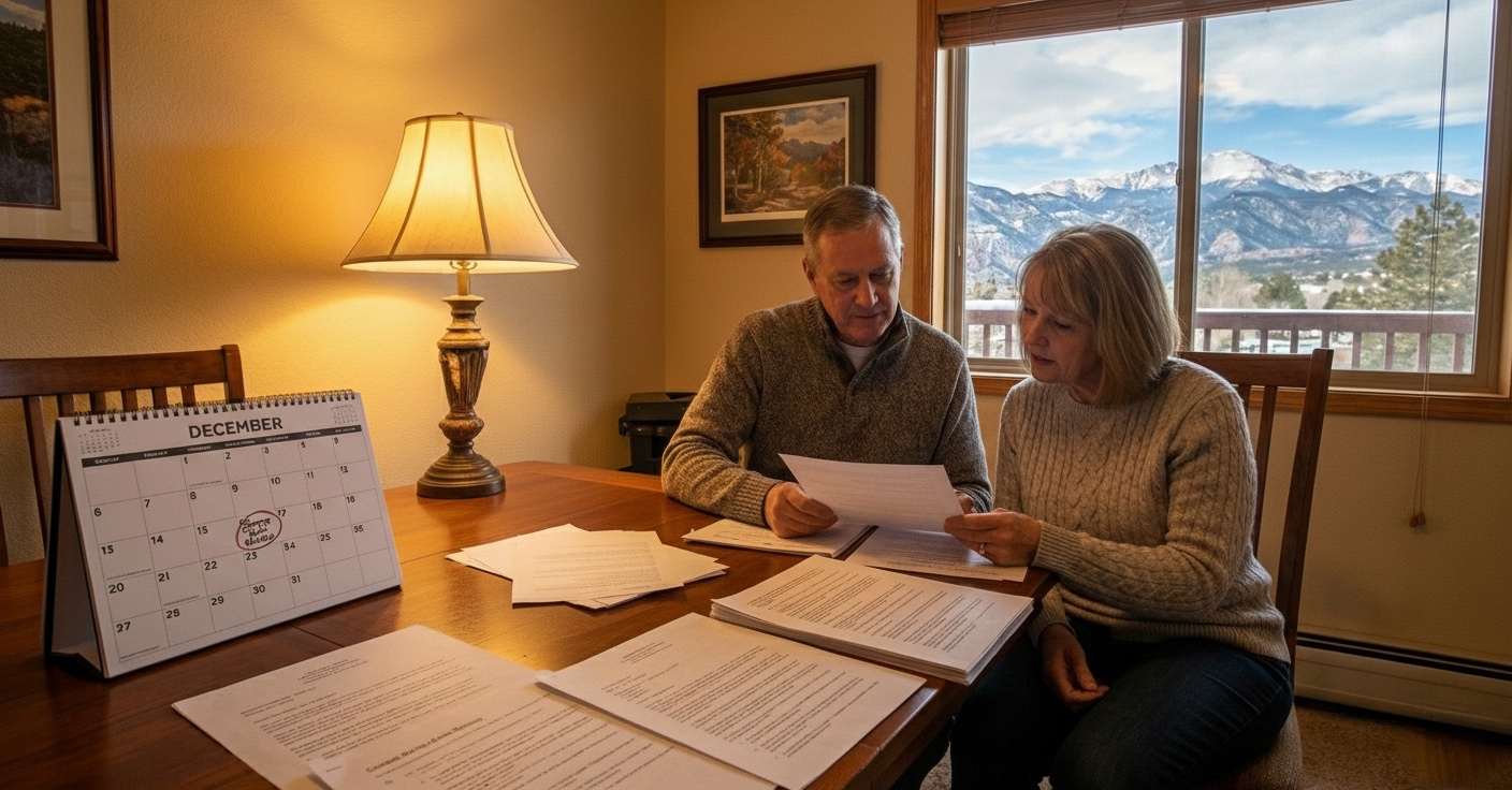 Colorado Springs estate planning consultation for year-end planning.
