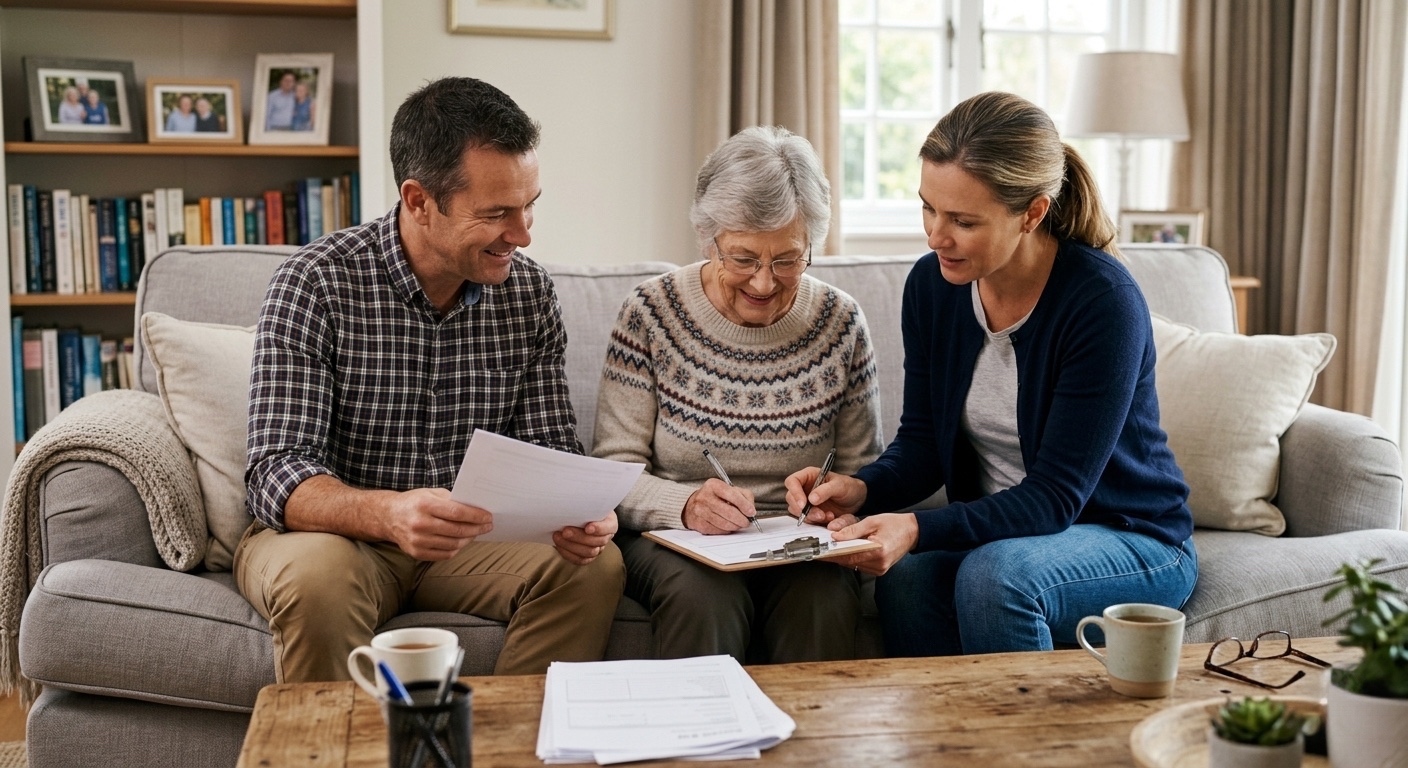 family discussing powers of attorney and estate planning in Colorado Springs