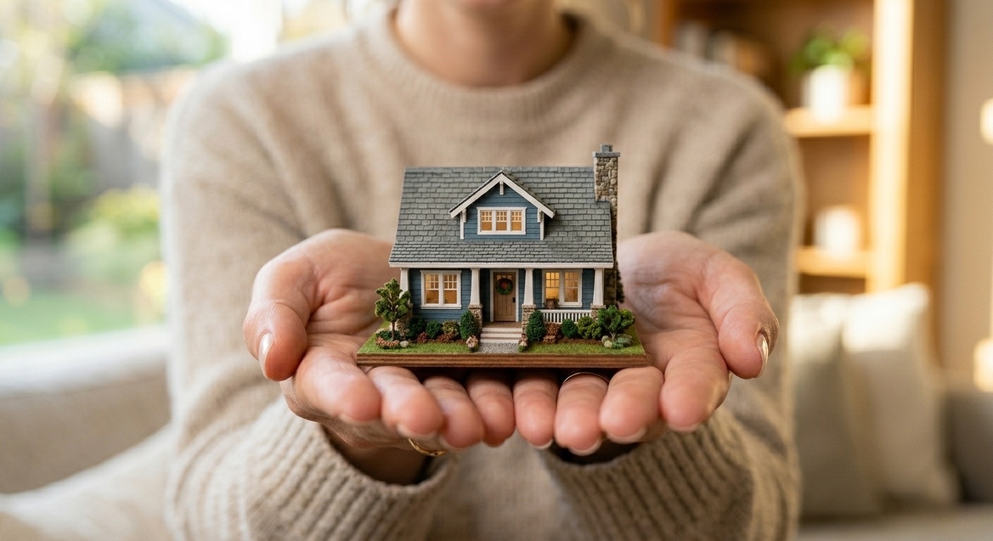 hands holding a model home symbolizing estate planning in Colorado Springs
