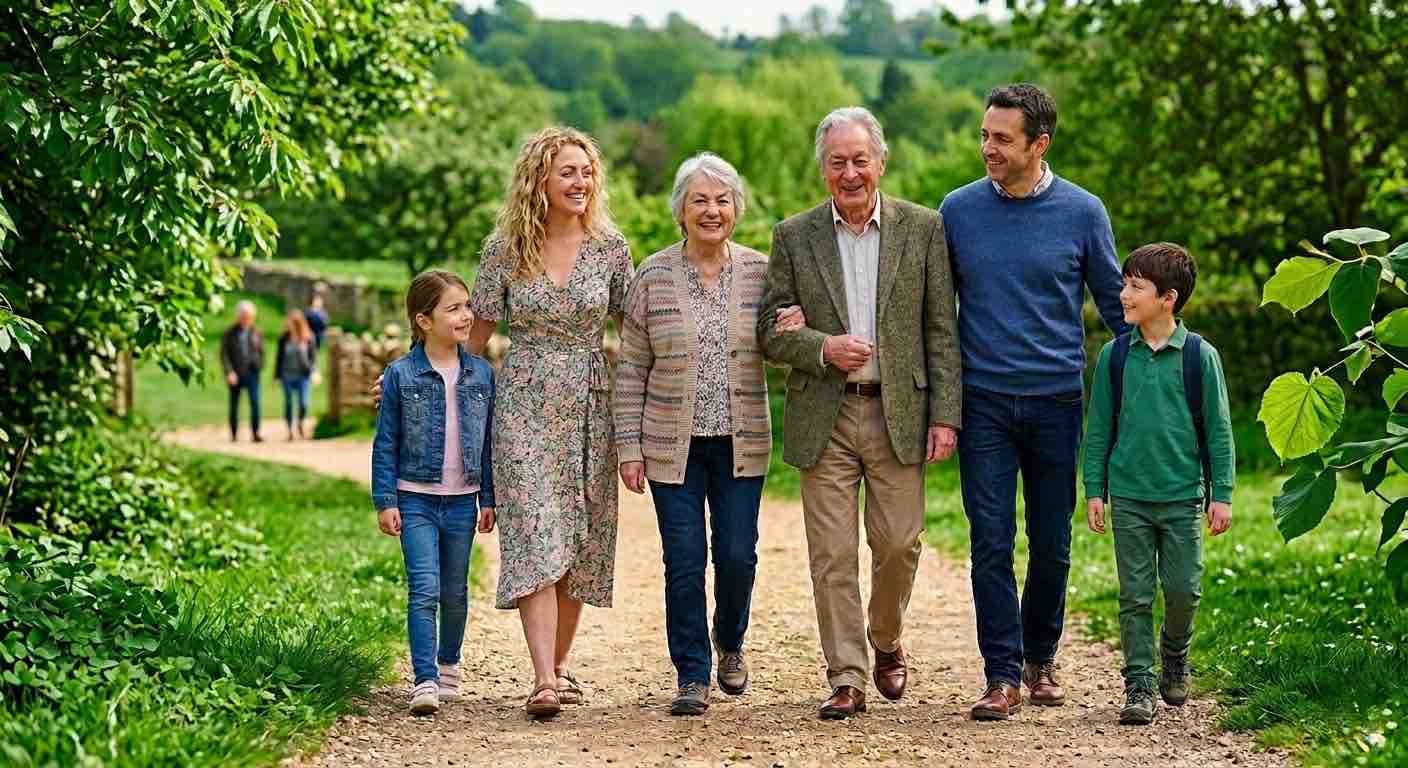 Family enjoying time together in Colorado Springs, highlighting the importance of living trust and estate planning decisions