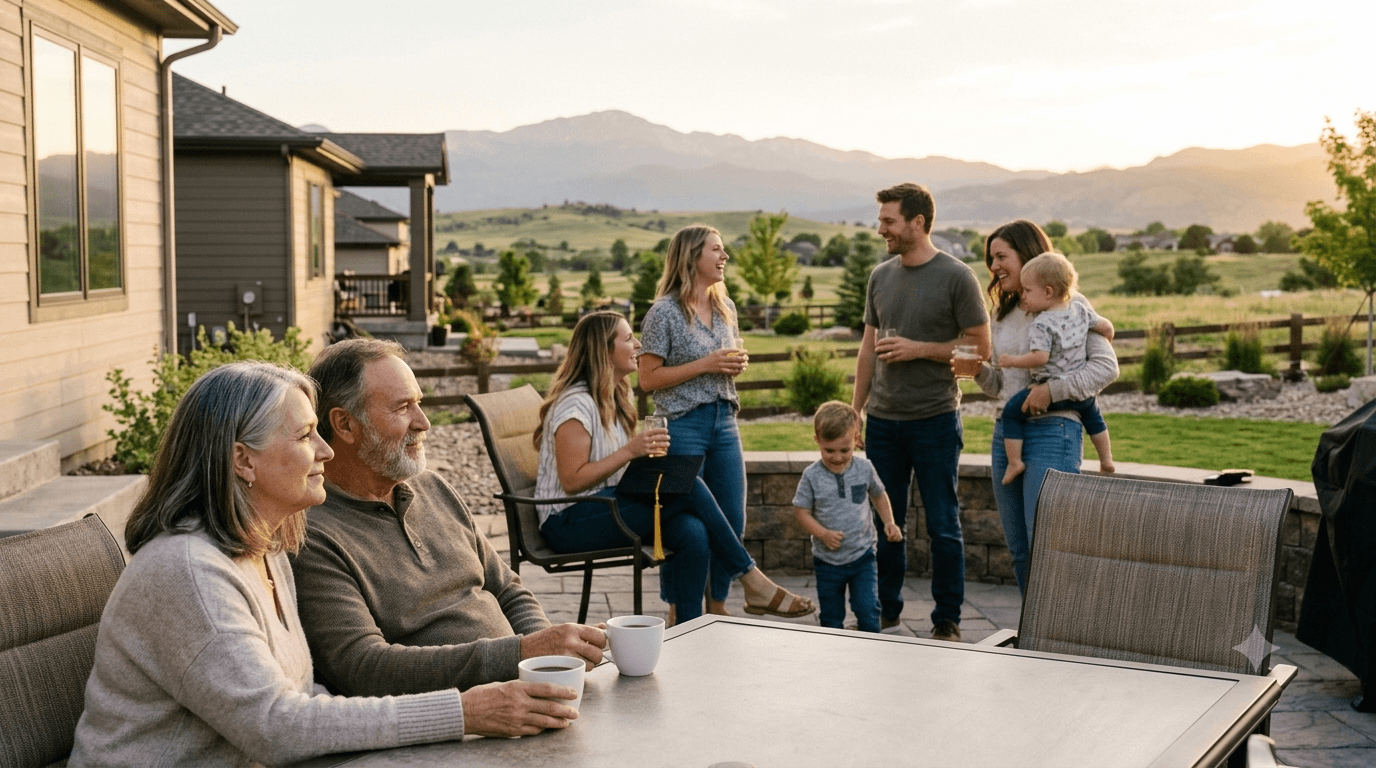 An image of a multigenerational family