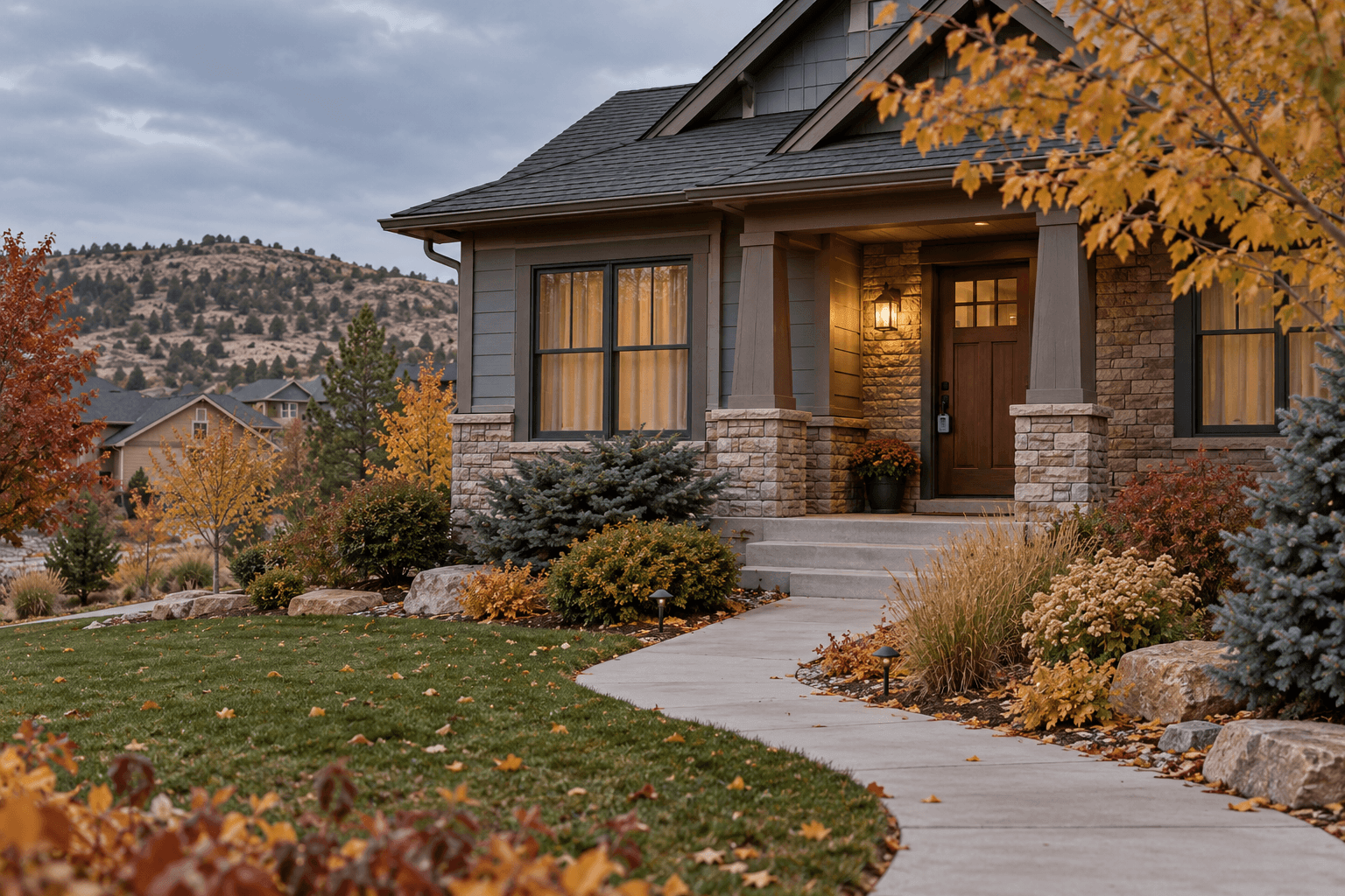 Secured and maintained Castle Rock home being administered during probate.